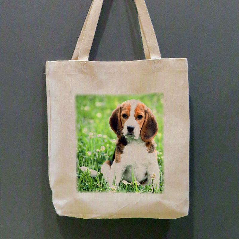 Bolsa Totebag de Lino personalizada con foto