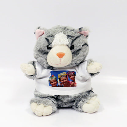 Peluche Gato personalizado con foto