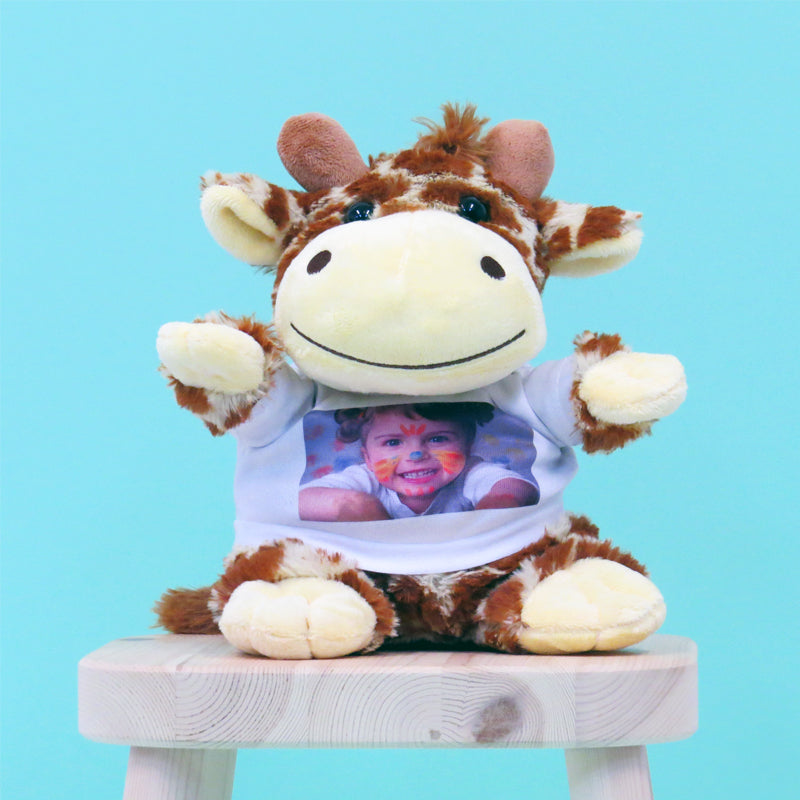 Peluche Jirafa personalizado con foto