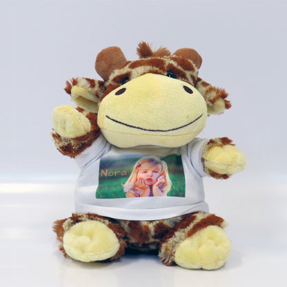 Peluche Jirafa personalizado con foto