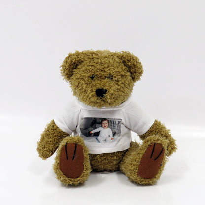 Peluche Oso Mr Bean personalizado con foto