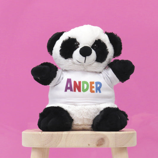 Peluche Oso Panda personalizado con foto